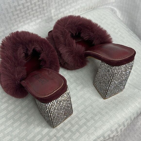Cape Robbin Rhinestone Mules - Picture 5 of 5
